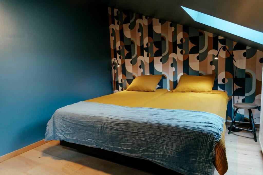 Ferienwohnung Le Retro Chic - Grand Duplex Pour 6 Dans Le Centre Lüttich Exterior foto