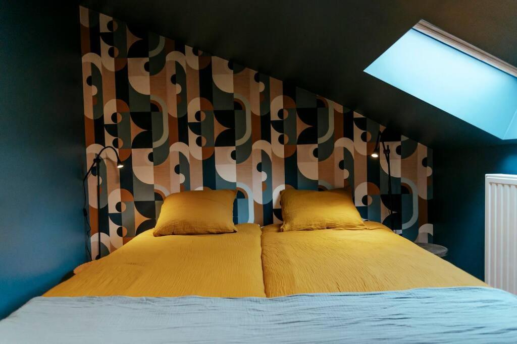 Ferienwohnung Le Retro Chic - Grand Duplex Pour 6 Dans Le Centre Lüttich Exterior foto
